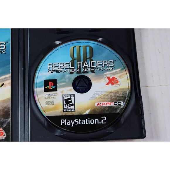 Rebel Raiders Operation Nighthawk (Sony Playstation 2, PS2) Complete, tested - Picture 6 of 9